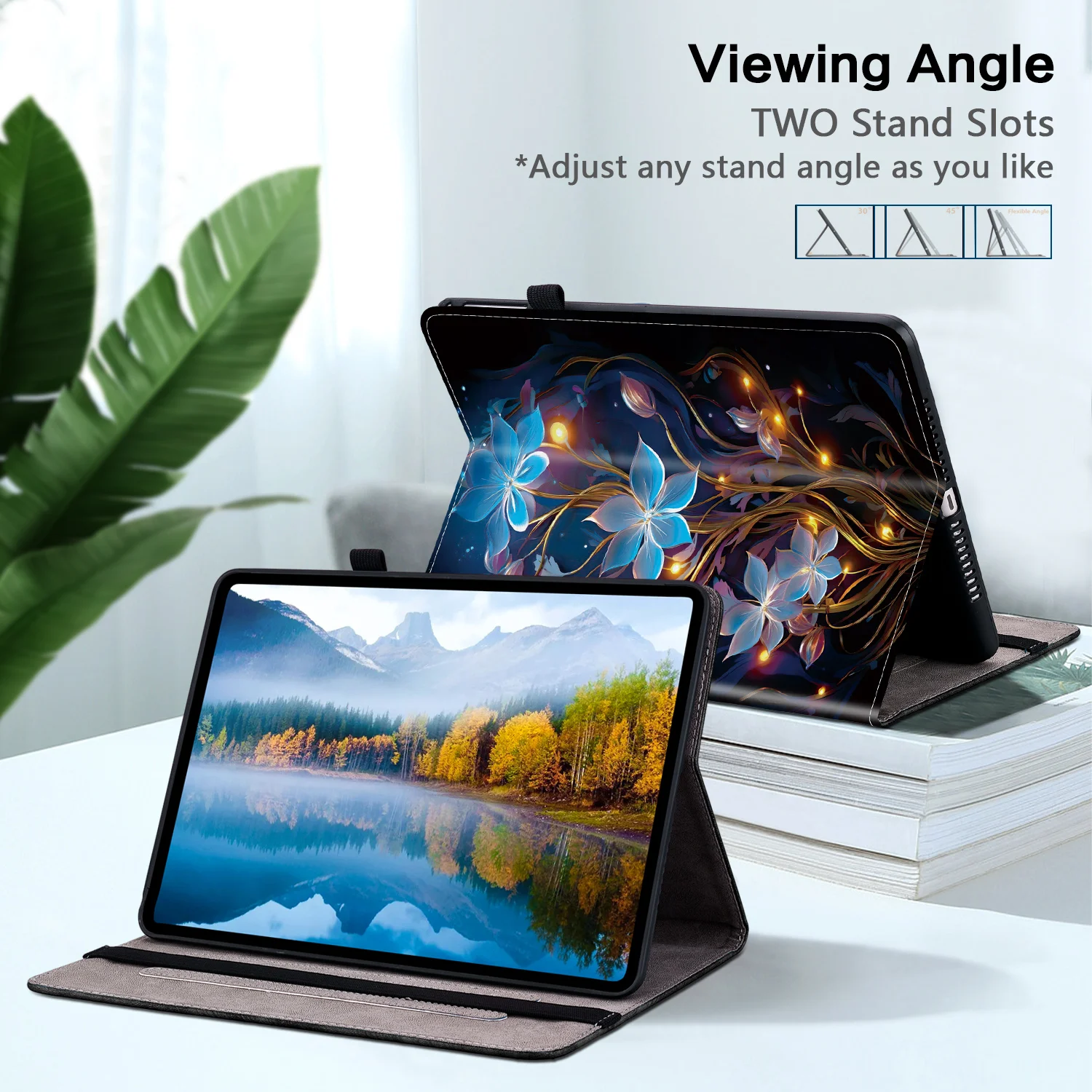 Funda pintada de lujo para Huawei MatePad SE 11 2024 11 pulgadas modelo AGS6-W00 funda trasera suave de TPU con ranuras para tarjetas portalápices - imagen 4