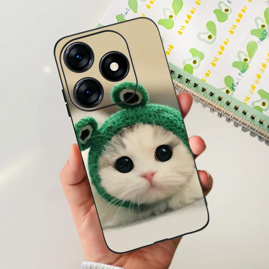 Funda trasera para teléfono Tecno Spark 10 KI5q, carcasa bonita de dinosaurio de dibujos animados, suave, a prueba de golpes, para Tecno Spark 10C 2023 Spark10 KI5k - imagen 4