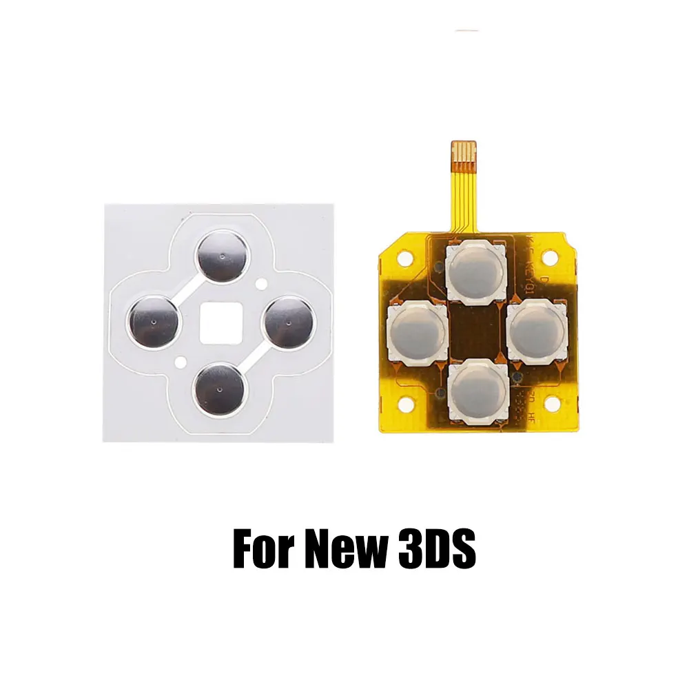 JCD-pegatina de placa PCB con botón ABXY, llave cruzada, para 3DS XL, nuevo controlador 3DS XL, d-pad, domo, botones de placa PCB a presión, película conductora - imagen 5
