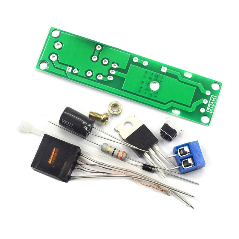 Kit de generador de alto voltaje, encendedor de arco, bricolaje, DC3-5V, Suite de producción electrónica - imagen 2