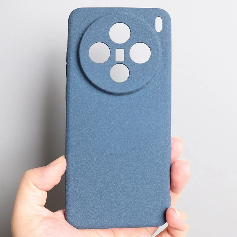 Funda para Vivo X200 Ultra Pro X200 X200S, Funda de silicona suave mate con arena, protección completa para cámara, Funda anticaída antihuellas - imagen 2