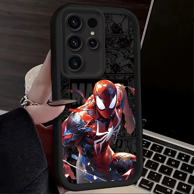 Funda blanda Marvel Spider Man para Samsung Galaxy S24 S23 S25 Ultra S22 S21 Plus FE A56 A36 A26 A16 A06 A15 A25 A35 A55 5G - imagen 4