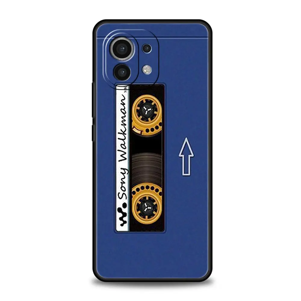 Funda de teléfono con cinta de casete vintage para Xiaomi Mi 15 14 13 12 11 Lite 14T 13T 12T 11T Pro Poco X7 X6 X5 X3 Pro F6 F5 F4 - imagen 4