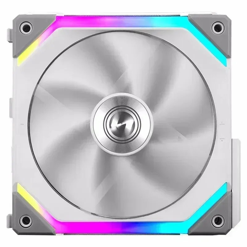 LIAN LI UNI-ventilador SL120 V1 AL120 SL140 120/140MM RGB, Kit DE VENTILADOR, Cable Modular, Software libre, Control inteligente PWM M/B 5V ARGB, negro/blanco - imagen 4