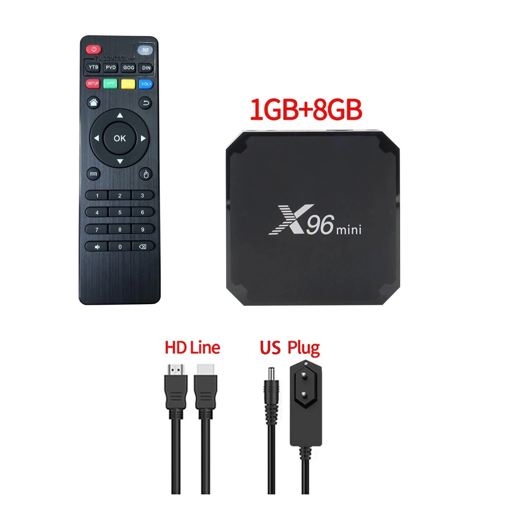 X96 Mini Android 11 Smart TV Box Quad Core 2GB/16GB WiFi - imagen 5