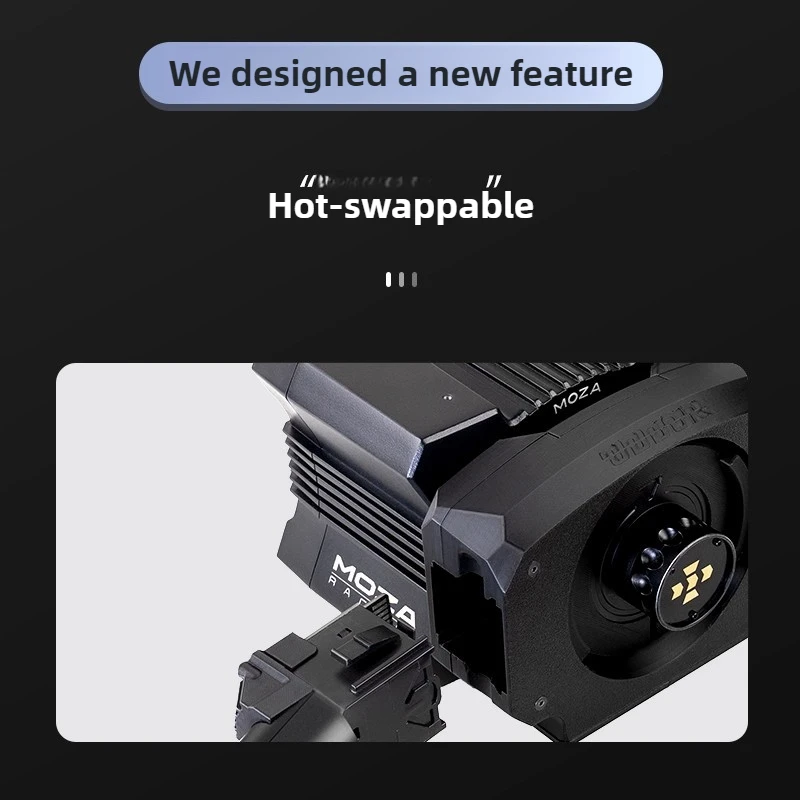 Limpiaparabrisas de volante R5/R9 de alta calidad, interruptor de luz de señal de giro, soporte de retorno automático para simuladores de carreras MOZA - imagen 3