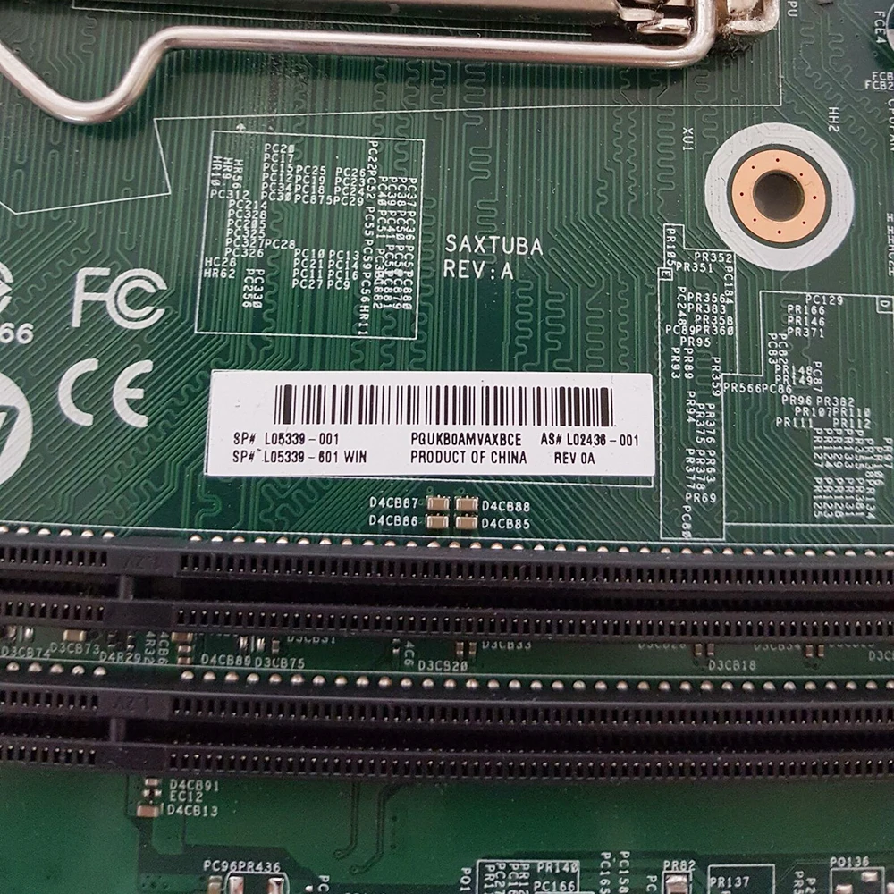 Placa base L05339-001 L05339-601 L02436-001 ProDesk 400 G5 SF - imagen 3