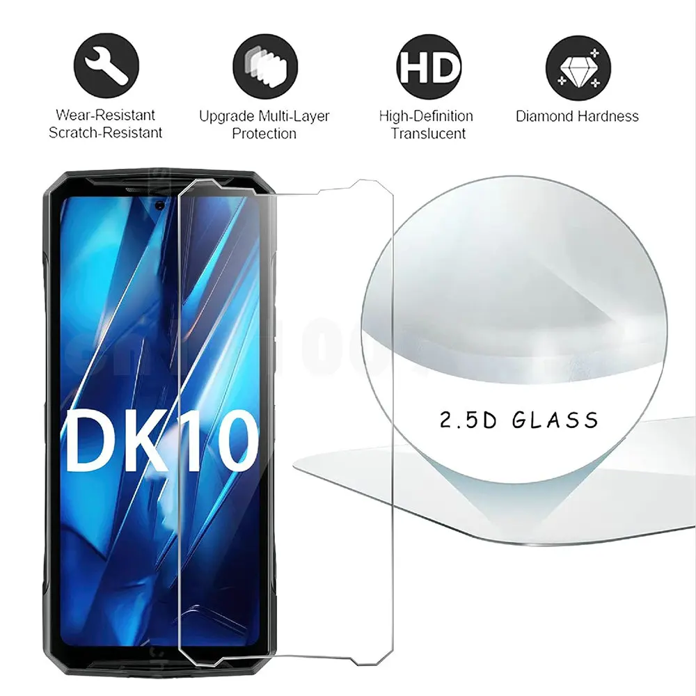 Vidrio Templado 9H HD para Doogee DK10, película protectora de pantalla de 6,67 pulgadas, DK 10 - imagen 4