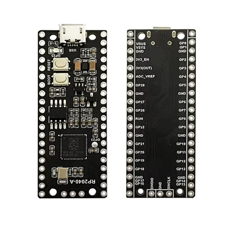 Placa de desarrollo de microcontrolador Raspberry Pi Pico RP2040-A, basada en procesador de doble núcleo RP2040 - imagen 5