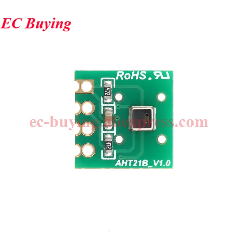 Módulo Sensor Digital de temperatura y humedad de alta precisión AHT21 AHT21B, comunicación I2C, reemplazo SHT20 para Arduino, 1-10 Uds. - imagen 4