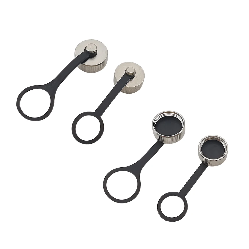 Cubierta de enchufe Circular de aviación, 2 piezas, GX12, GX16, resistente al agua, antipolvo