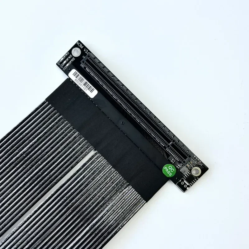 Cable elevador PCI para tarjeta de Cable Flexible EXPRESS 16x Cable adaptador de puerto de extensión de alta velocidad PCI-E 4,0 X16 Riser para 90 ° 180 ° GPU - imagen 5