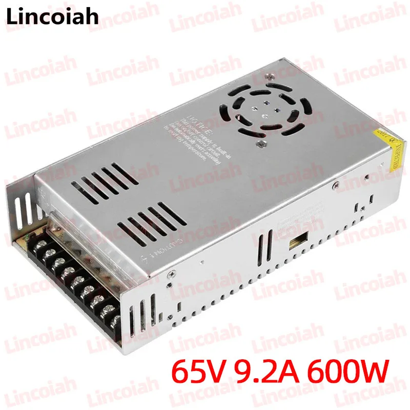 Fuente Alimentación Conmutada Voltaje Ajustable 65V 600W SMPS CNC WZ6012 - Vista principal del producto