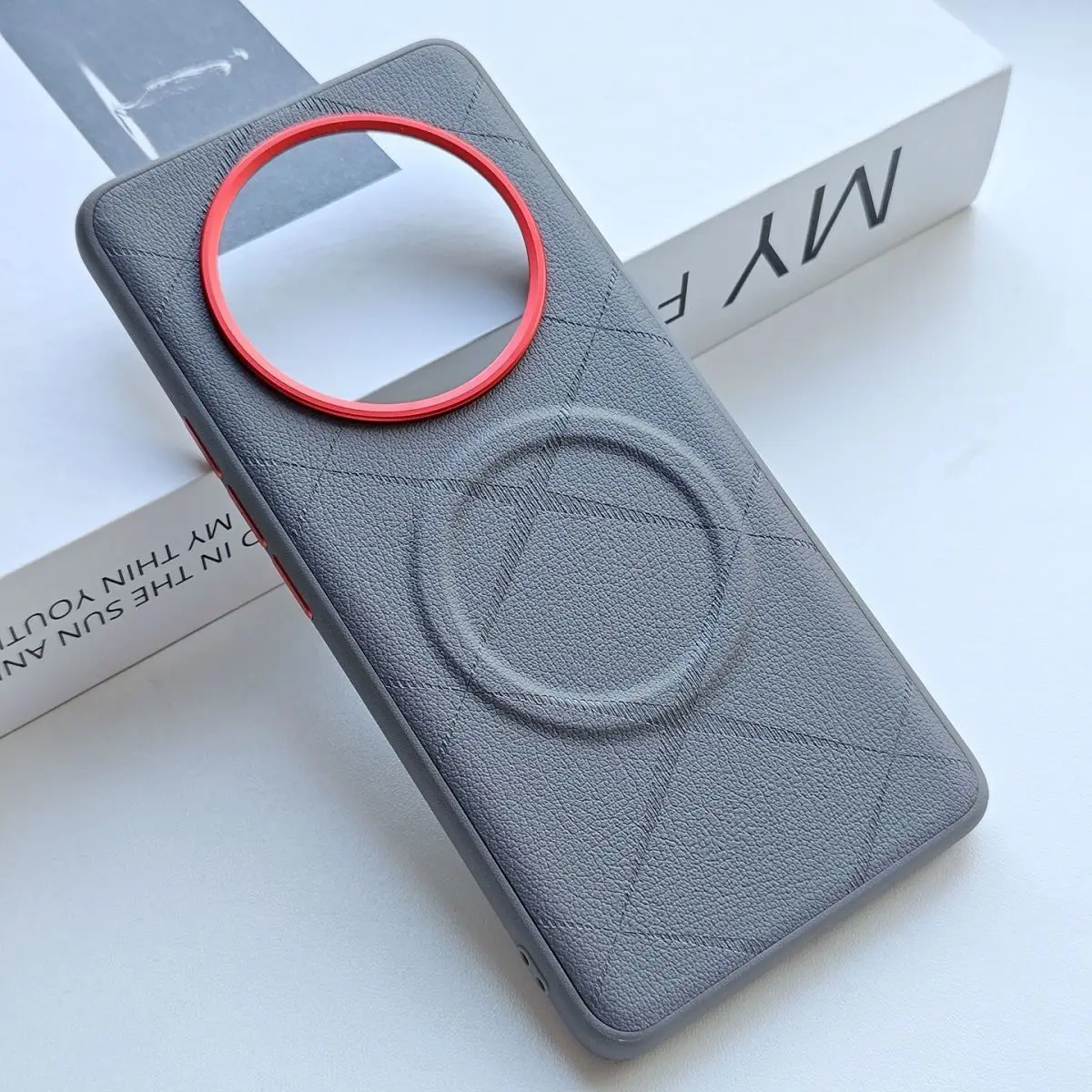 Para Huawei Honor X9D funda nueva dura PU magnética carga inalámbrica funda protectora trasera para Honor X9D x9d carcasa de teléfono - imagen 2