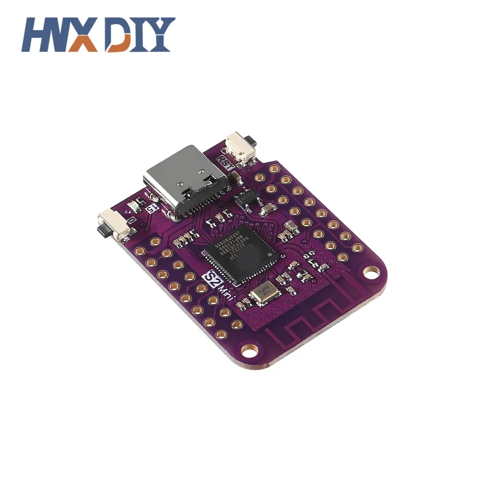 1-10 Uds ESP32 S2 Mini V1.0.0 WIFI IOT placa basada en ESP32-S2FN4R2 ESP32-S2 4MB FLASH 2MB PSRAM MicroPython Compatible con Arduino - imagen 5