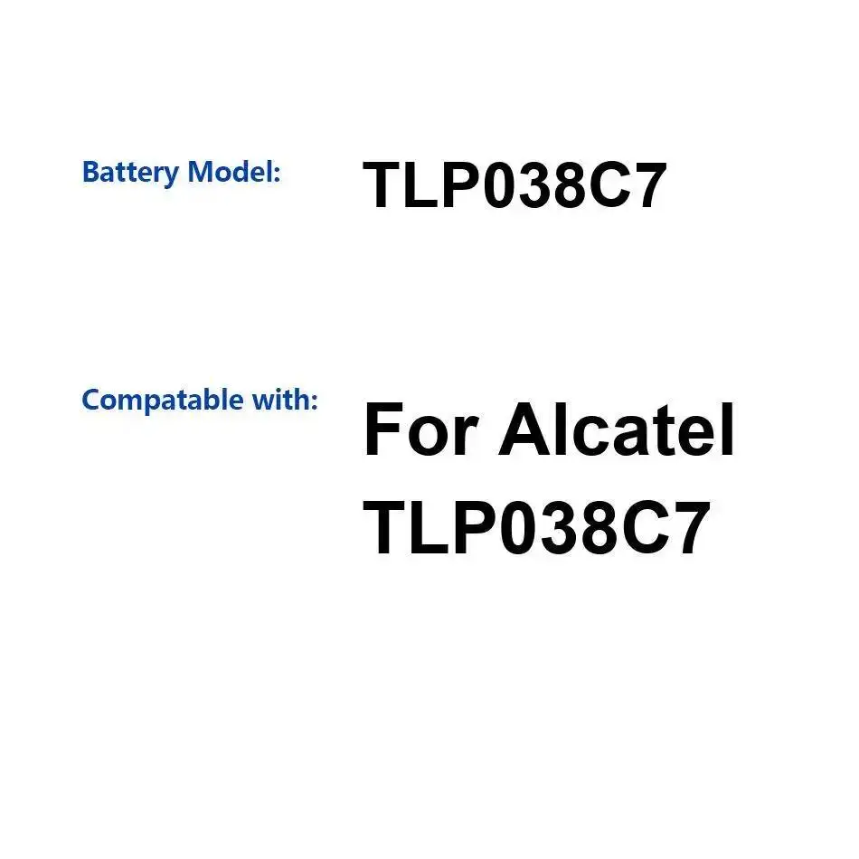 4000Mah para batería de teléfono móvil de alta capacidad Alcatel TLP038C7 - imagen 3