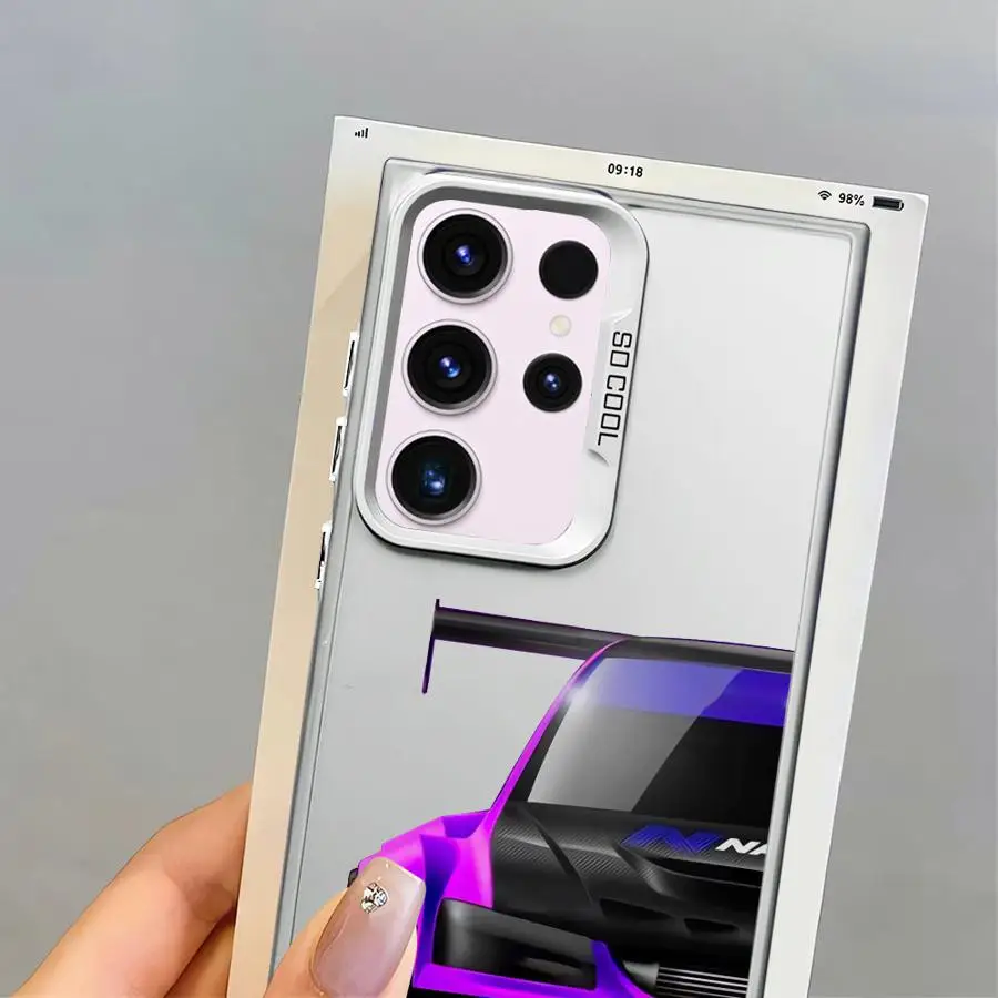 Funda blanda para Samsung Galaxy S22 Ultra Note 20 Ultra S20 FE S25Plus S25 S24Ultra S21 S23 S24 FE Cool Car - imagen 4