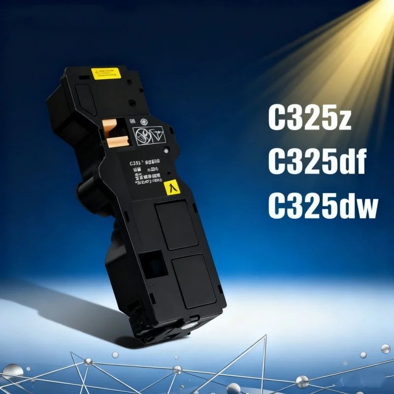 1 Juego de cartuchos de tóner C325 compatibles con tóner de impresora Xerox ApeosPrint C325dw Apeos C325z C325df C325dw C325