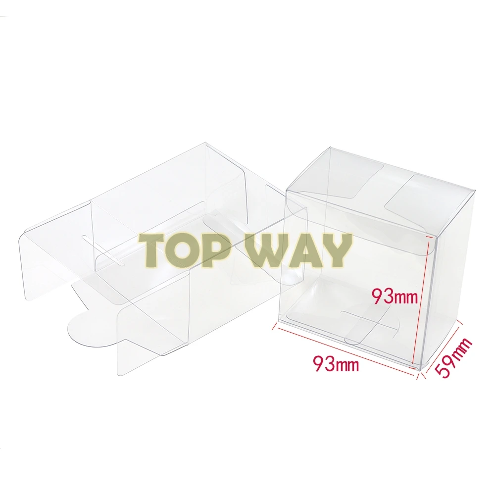 Caja transparente de Color PET para GBA SP, 2 uds., para Game Boy Advance SP, funda para consola, protección de almacenamiento, versión JP - imagen 3