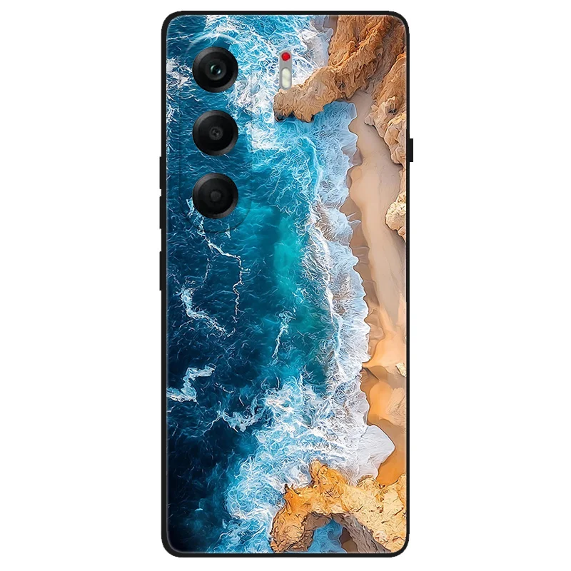 Para Tecno Camon 40 4G funda de mármol suave mate funda trasera de silicona para Tecno Camon 40 Pro 4G 5G Camon40 carcasa de teléfono de cobertura completa - imagen 5