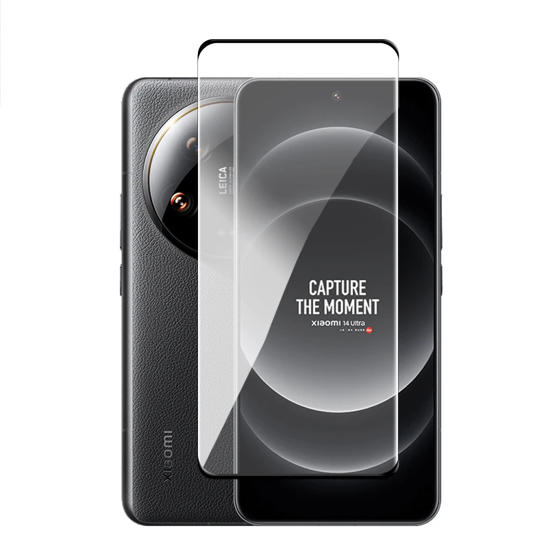 Para Xiaomi 14 Ultra 5G cubierta completa de vidrio Protector de pantalla curvo 3D Xiaomi 13 14 vidrio Ultra templado para Xiaomi 14 Ultra película - imagen 3