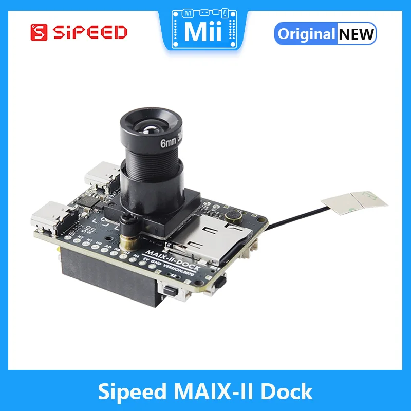 Sipeed-Base de MAIX-II, placa AIoT con wifi, cámara de 2 millones de píxeles, pantalla de 1,3 pulgadas - imagen 2