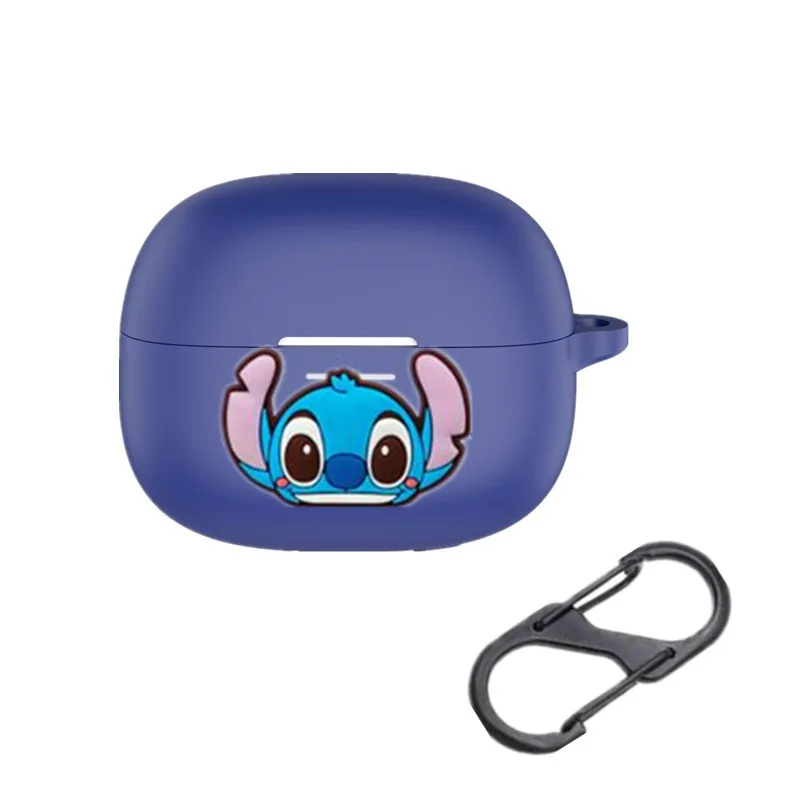 Funda de auriculares de dibujos animados de Disney para Redmi Buds 5 Pro / 6 Pro, caja de carga de auriculares inalámbricos de silicona, funda protectora con gancho - imagen 3
