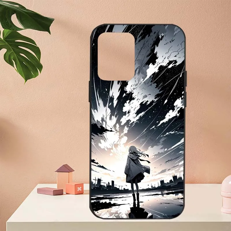 Funda de Anime japonés Frieren para Motorola X40 X30 S30 G9 G82 G8 G71 S60S G52 G51 G50 G5 G42 G32 G30 G22 G14 Pro 5G - imagen 3