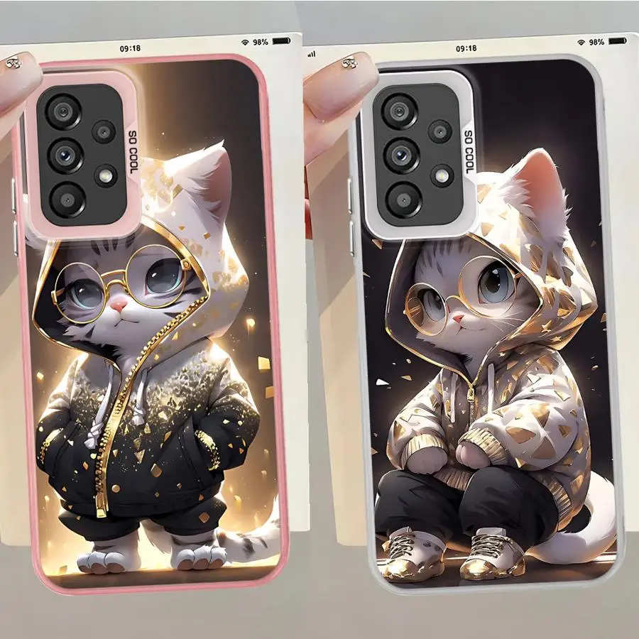 Cool Back Funda de teléfono para Samsung Galaxy S22 S20 Plus S23 S21 S24 FE S25 S23 Note 20 Ultra - imagen 3