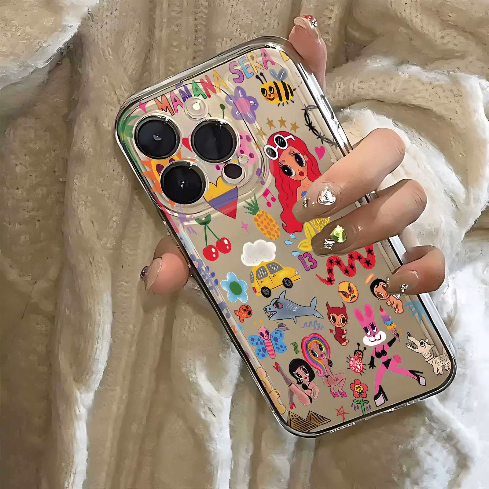 Nueva funda de teléfono Karol G Manana Bichota temporada para Samsung S24 S23 S22 S21 S20 S10 FE Note20 Note10 Plus Ultra Lite 5G - imagen 4