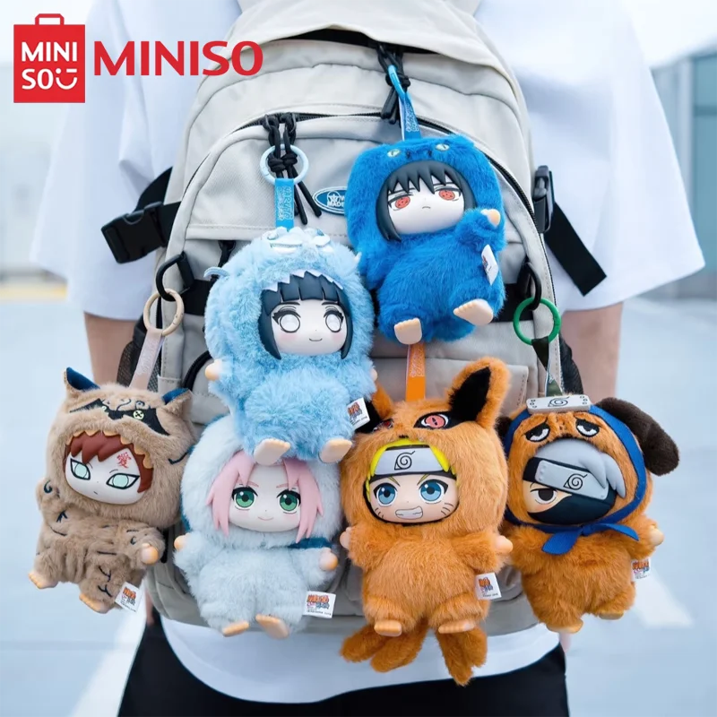 MINISO EAKI Naruto caja ciega Shippuden fiesta serie Uzumaki relleno Shippuden Original figura de peluche ornamento juguete colección regalo - imagen 5