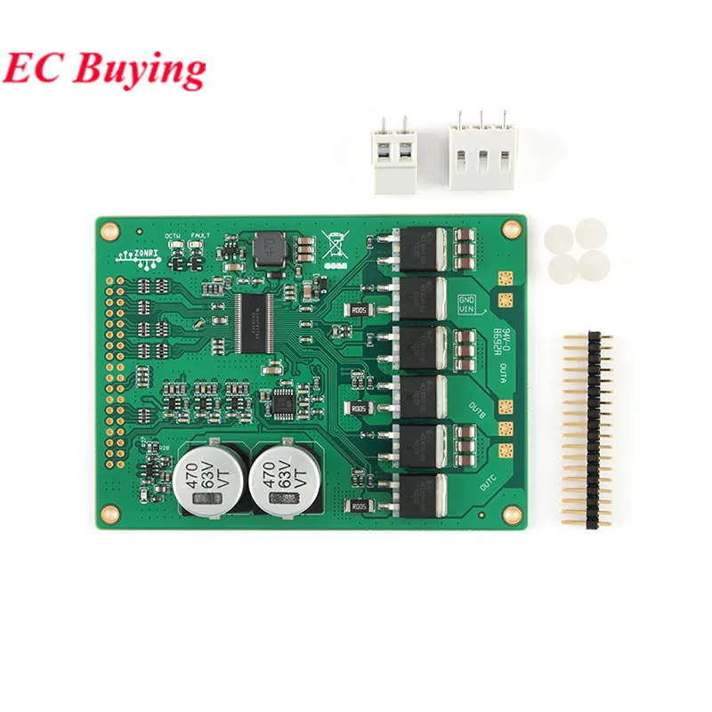 Módulo de accionamiento de Motor DRV8302, unidad PMSM sin escobillas BLDC de alta potencia, placa amplificadora de Control vectorial ST FOC DC 5,5-45V 15A - imagen 3