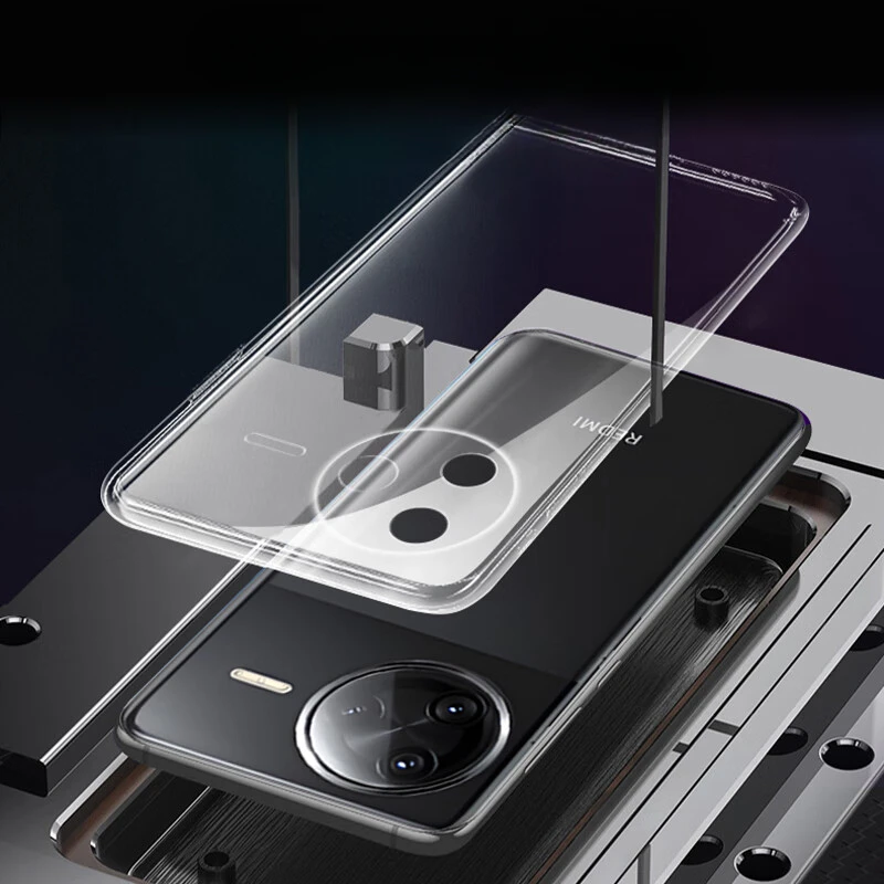 Para Xiaomi Redmi K80 Pro transparente suave TPU funda de silicona contraportada para Redmi K80 K80Pro carcasa protectora - imagen 3