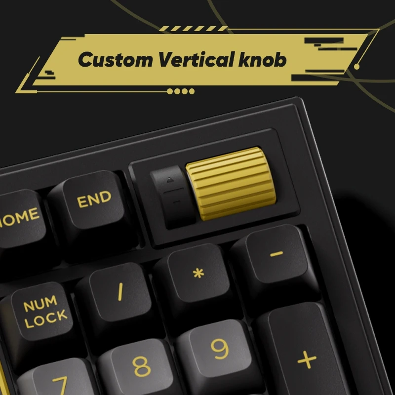 Akko 5098B Teclado mecánico para jugar negro y dorado 96 teclas Mini pantalla personalizable Hotswap 8000mAh carga rápida BT5.0/2,4G/tipo C - imagen 4