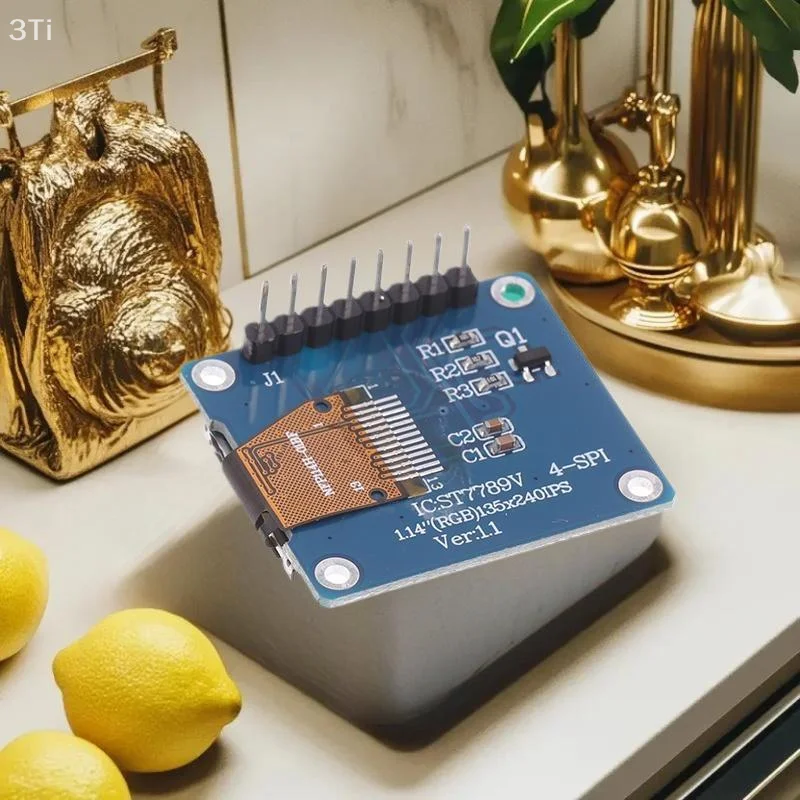 Impresionante pantalla LCD TFT de 1,14", puerto SPI, pantalla táctil, 65K en color para Arduino, alta resolución 135x240 - imagen 5