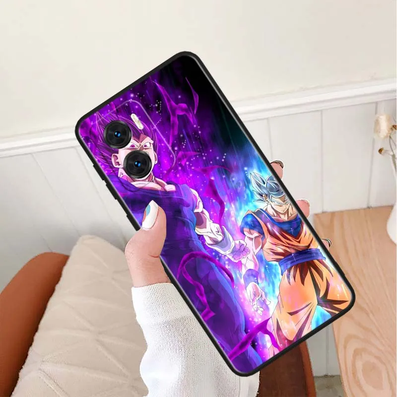 Funda creativa de Anime d-dragon Ball para Motorola Moto G85 G64 G55 G54 G45 G35 G34 Edge 50 40 5G, funda negra para teléfono - imagen 4