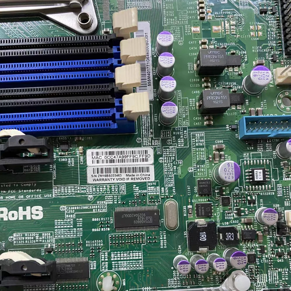 Para la placa base de estación de trabajo individual Supermicro X9SRA LGA2011 compatible con 2600V2