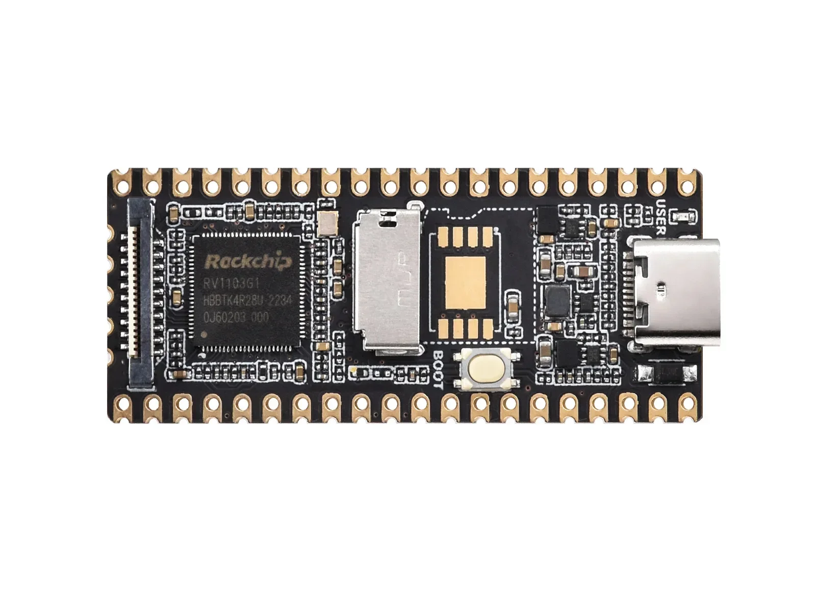 Placa de desarrollo micro Linux LuckFox Pico / Pico Plus RV1103, integra procesadores A-RM Cortex-A7/RISC-V MCU/NPU/ISP - imagen 4
