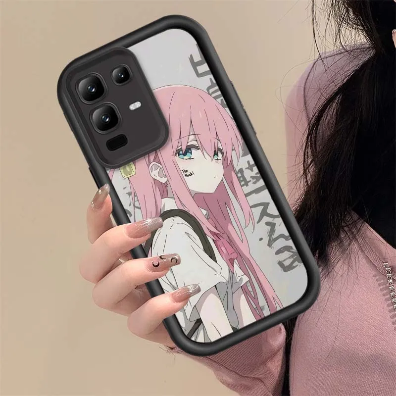 Funda de Anime Gotou Hitori para Infinix Note 12 G96 2023 30 40 50 40S 50X VIP Pro Plus 5G funda de teléfono con escalera ocular - imagen 4