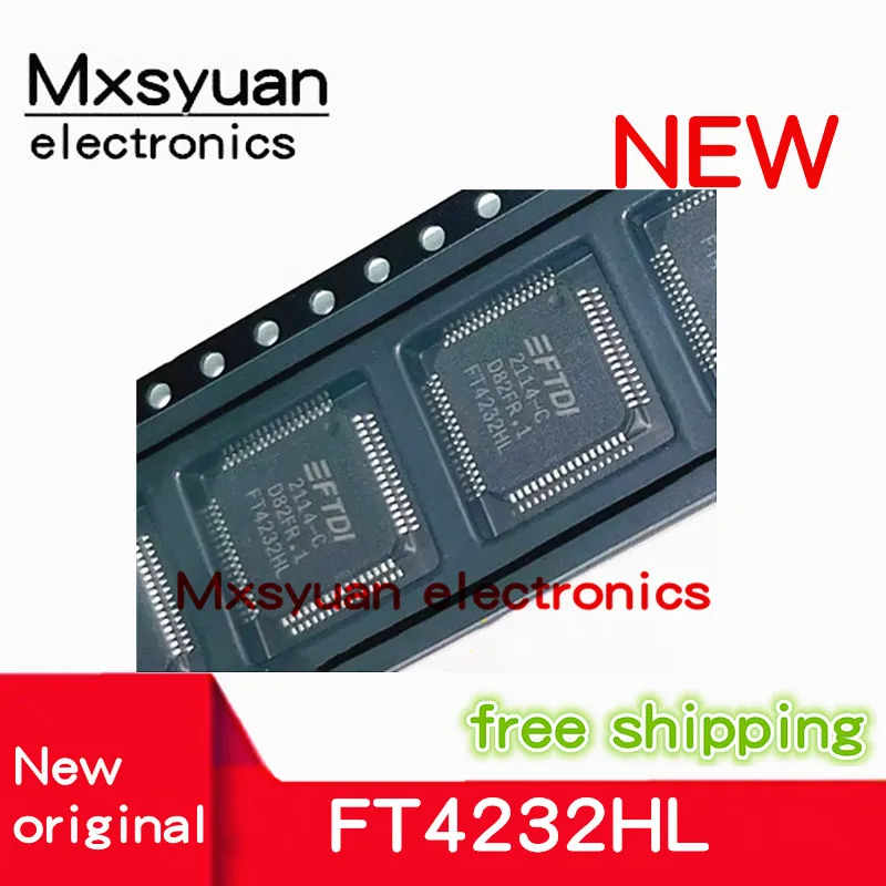 2 uds-20 uds/lote FT4232HL-REEL FT4232HL FT4232 LQFP-64 Mxsyuan 100% nuevo original