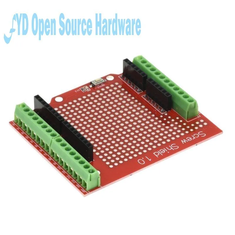Proto Escudo de tornillo V1.0, placa de expansión de prototipo de conector ensamblado para UNO R3 - imagen 3