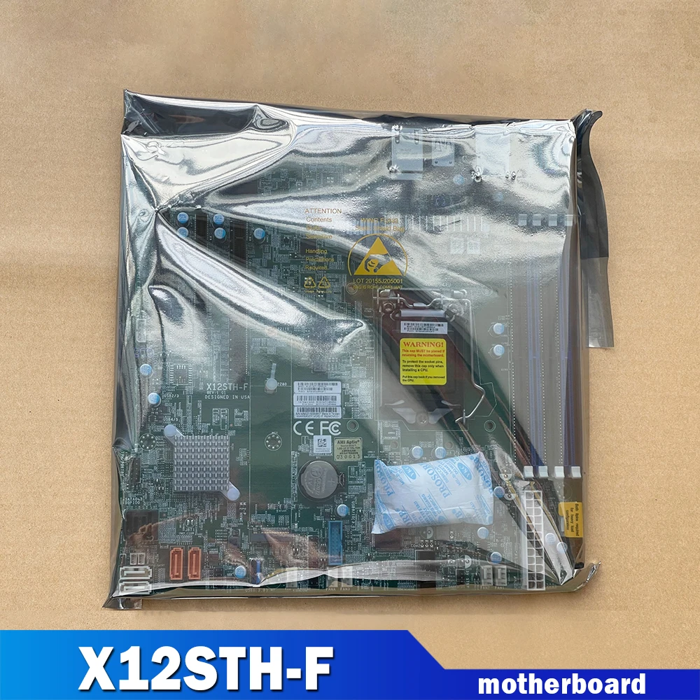 Placa base de servidor LGA1200 M-ATX 128GB DDR4-3200MHz C256 8XSATA3 X12STH-F - imagen 2