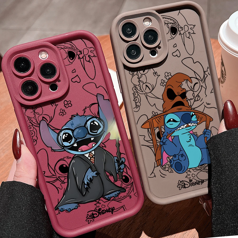 Funda de teléfono mágica Stitch Academy para Motorola Moto G85 G84 G75 G60 G54 G53 G52 G35 G34 G32 G30 E40 E32 E22 EDGE 60 50 5G
