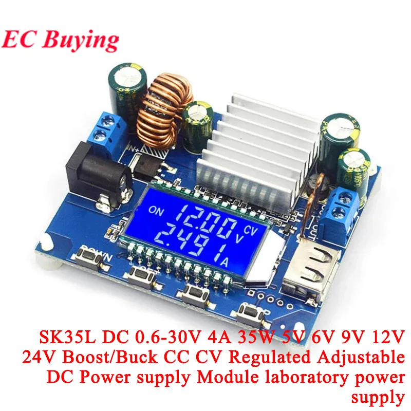 XY-SK35H 4A 35W XY-SK80H 5A 80W DC Módulo convertidor de potencia reductor/abajo ajustable CC CV 5,0 ~ 30V 6,0 ~ 36V cargador Solar - imagen 2