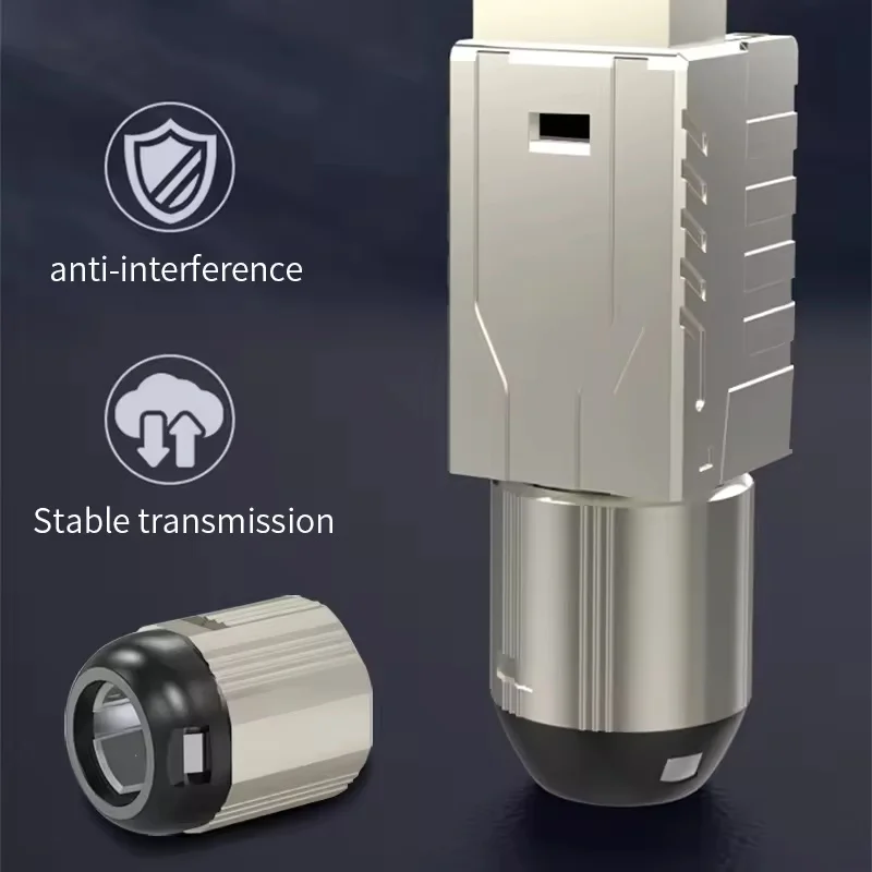 Cable de red RJ45 Cat8, 40Gbps, 2000MHz, S/FTP, Cable de doble escudo, enrutador de PS4, Cable de Internet CAT8 LAN, Cable de conexión Ethernet para ordenador - imagen 3