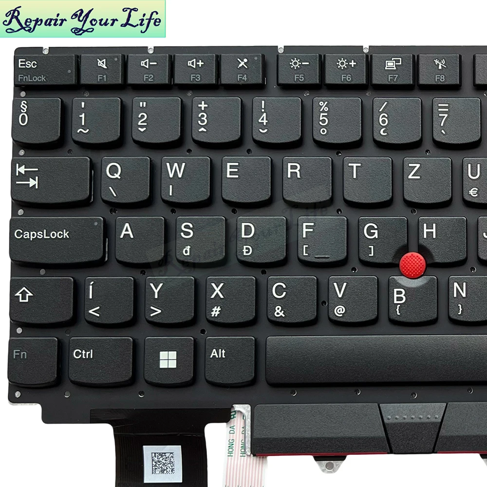 Hungary PT-BR Brazilian Keyboard Backlit For Lenovo ThinkPad E15 Gen 1 2 Gen3 Gen4 20RD 20T8 20YG 21E6 Portuguese Keyboards New - imagen 5