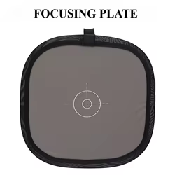 Tarjeta de equilibrio de blancos doblada de doble cara, 30x30 cm, Reflector de referencia gris 18%, tarjeta gris con bolsa de transporte para luz de relleno de fotografía