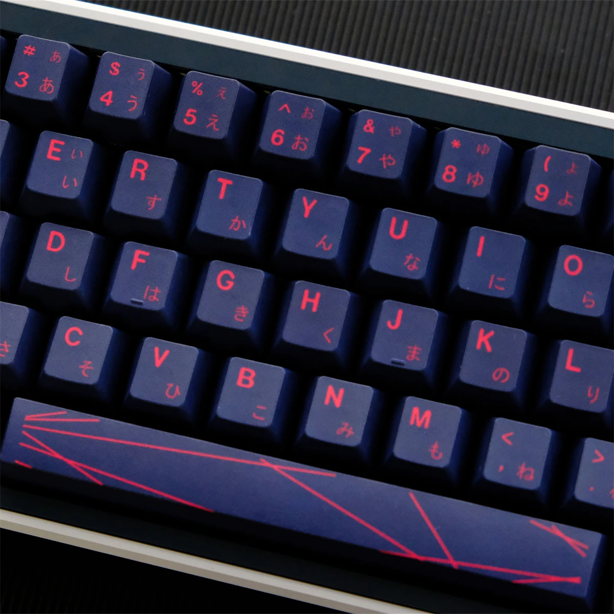 GMK KILL La KILL Theme Keycap, juego de 129 teclas, PBT, gorra de teclado de Anime personalizada, perfil de cereza, tapa de teclado japonesa para teclado mecánico - imagen 3