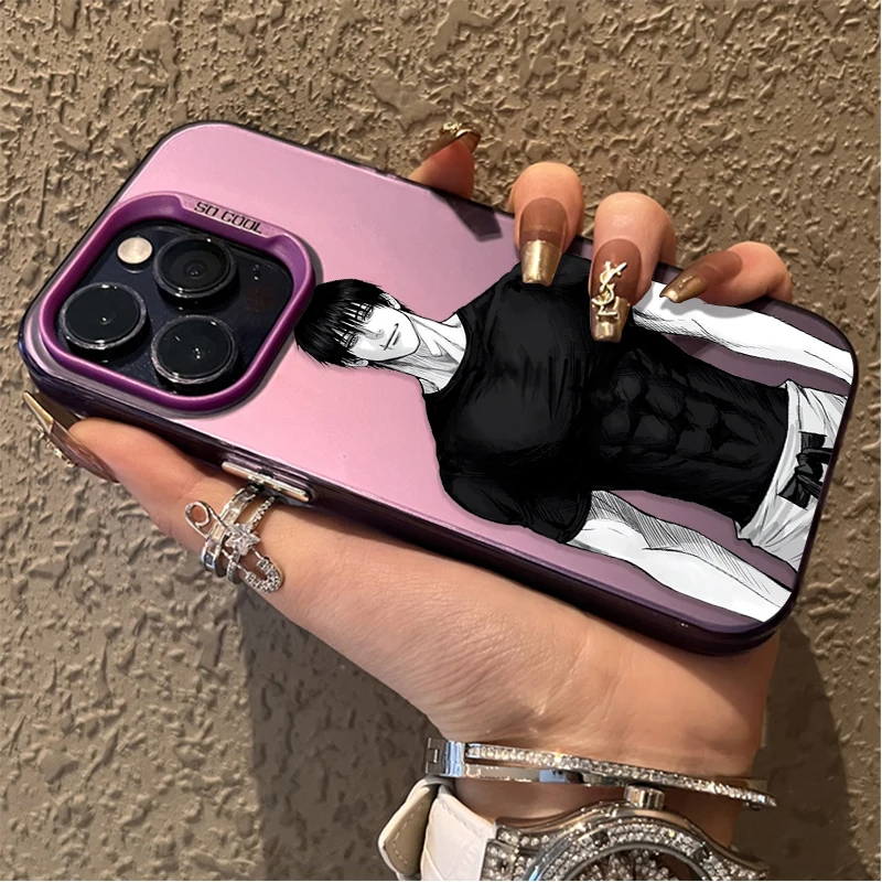 Funda de teléfono para Xiaomi Redmi Note 13 14 11 12 Pro Plus 4G 5G 12S 11S 10S 10 9 9S 12C 13C 14C A3 A4 Jujutsu Kaisen Toji Fushiguro - imagen 5