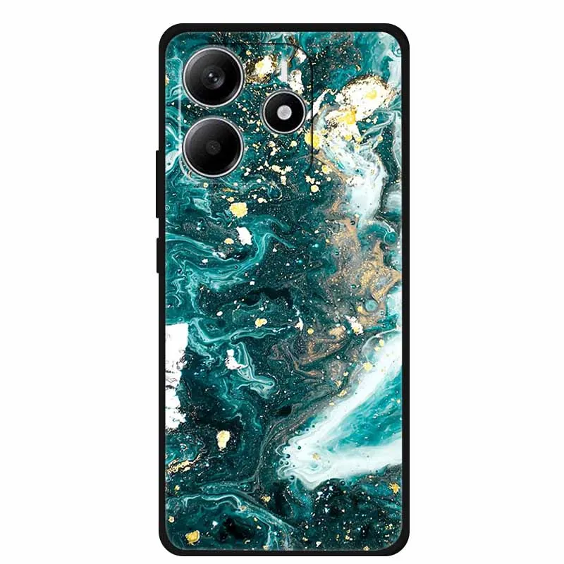 Para Redmi Note 14 4G GLOBAL funda animales silicona suave TPU fundas de teléfono contraportada para Xiaomi Redmi Note14 4G Protector Coque - imagen 5